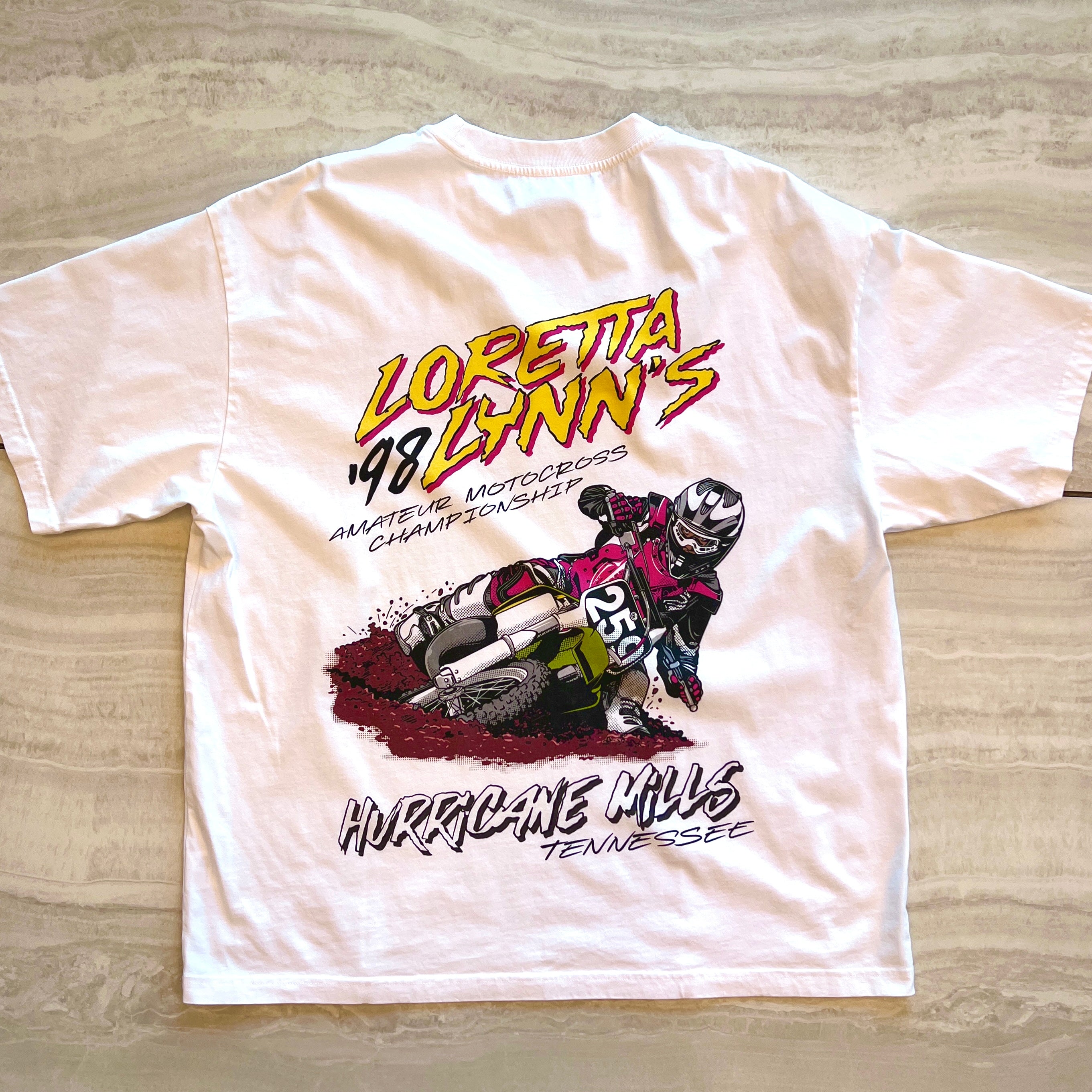 1998 Loretta Lynns shirt with James Stewart.