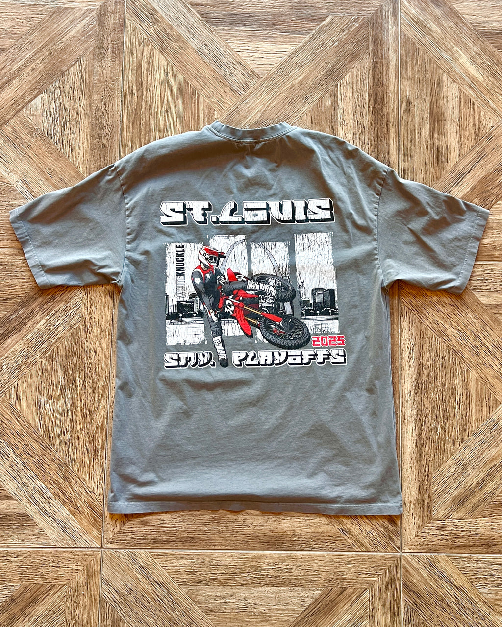 St Louis SMX playoffs racing shirt.