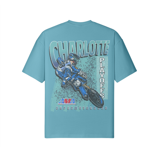 Haiden Deegan SMX Supercross Playoffs shirt in teal color.