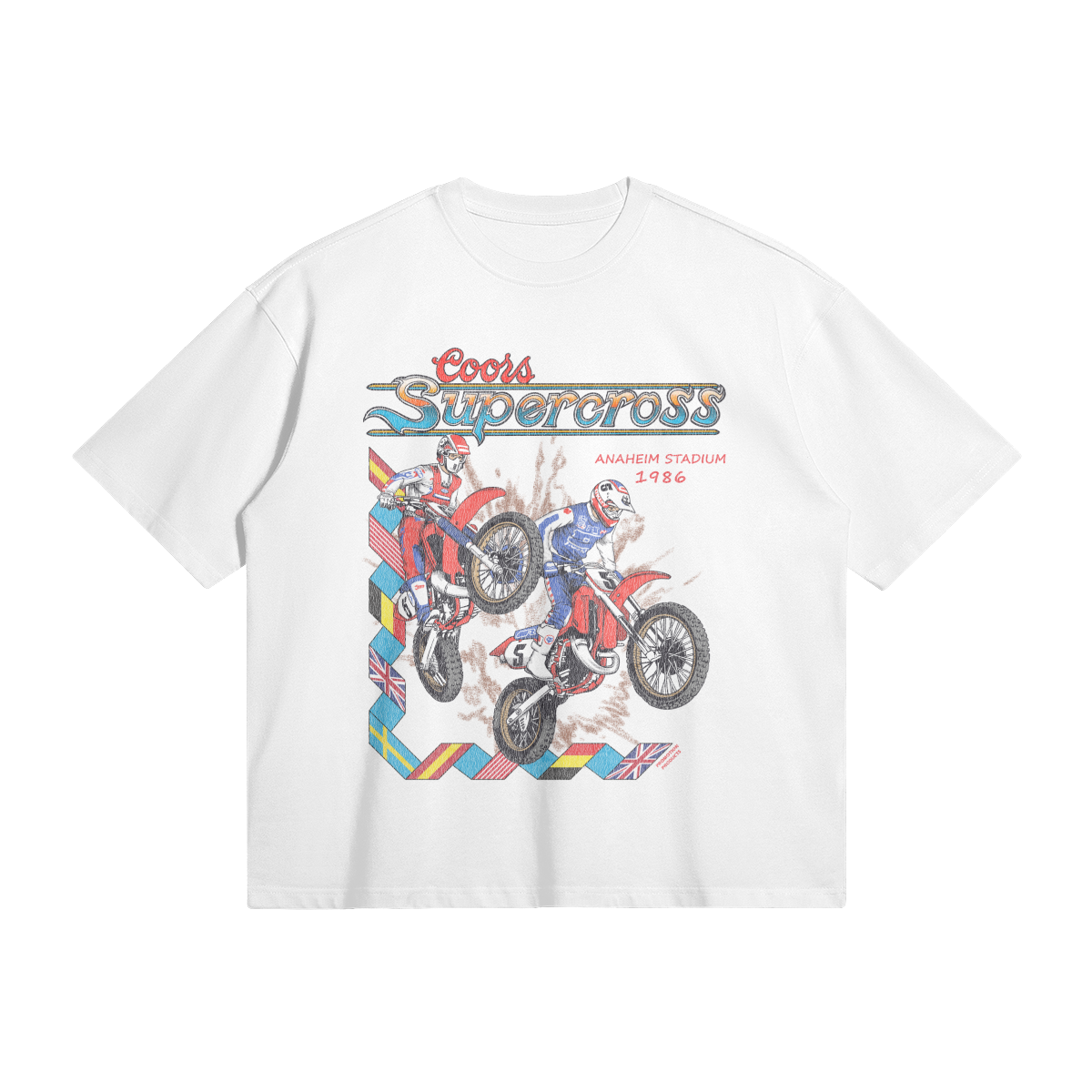 Coors Supercross vintage racing shirt.
