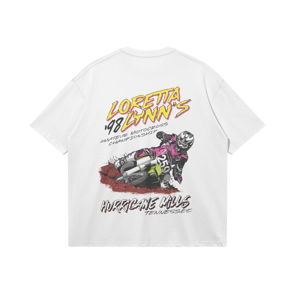 Heavyweight Loretta Lynns Motocross shirt.
