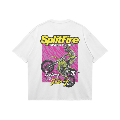 '97 Splitfire Factory Racing Shirt- 240 GSM, Loose-Fit