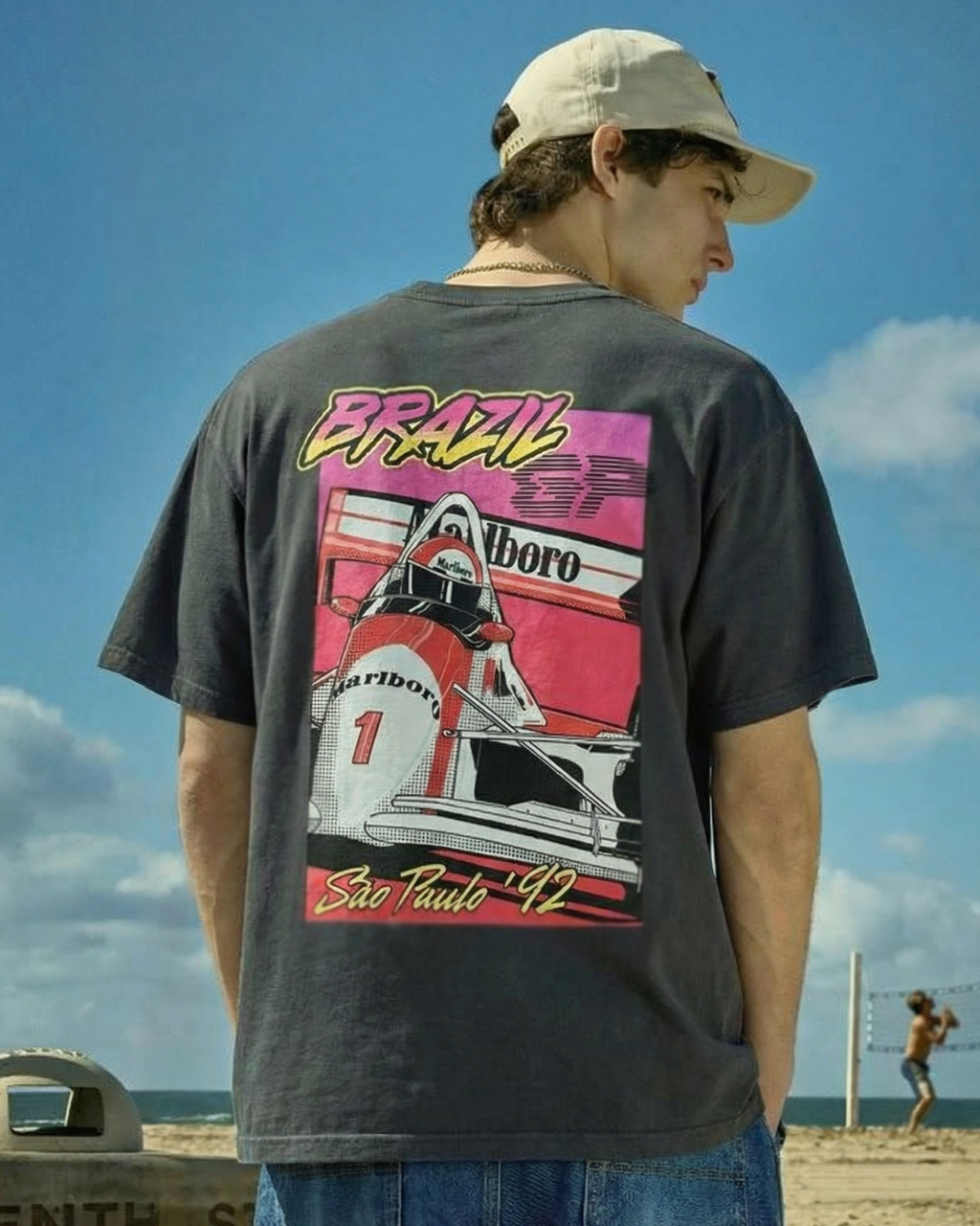 '92 F1 Brazil GP - 210 GSM, Loose-Fit