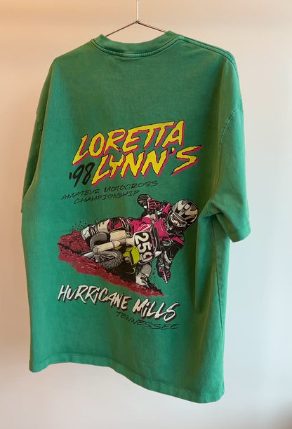 '98 Loretta Lynn's Amateur Motocross Championship- 285 GSM, Oversized, Washed