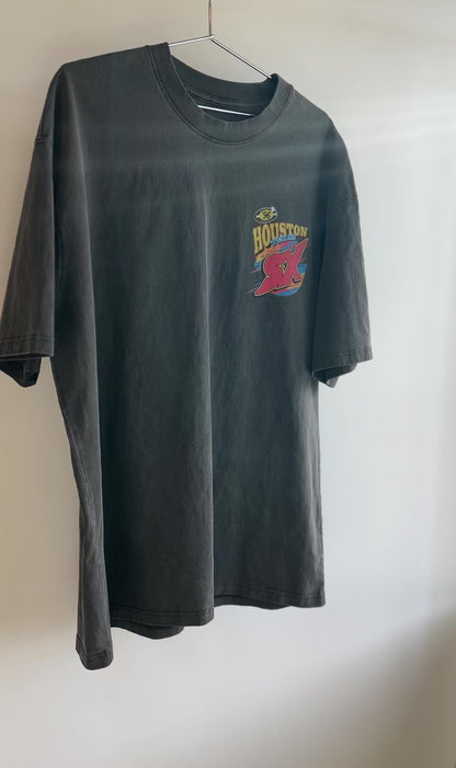 '96 Houston Supercross Shirt - 285 GSM, Oversized, Washed