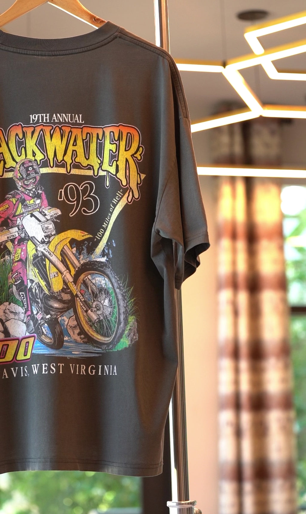 1993 Blackwater 100 off road race event t shirt