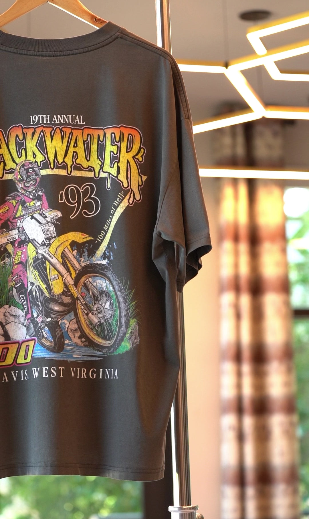 1993 Blackwater 100 off road race event t shirt