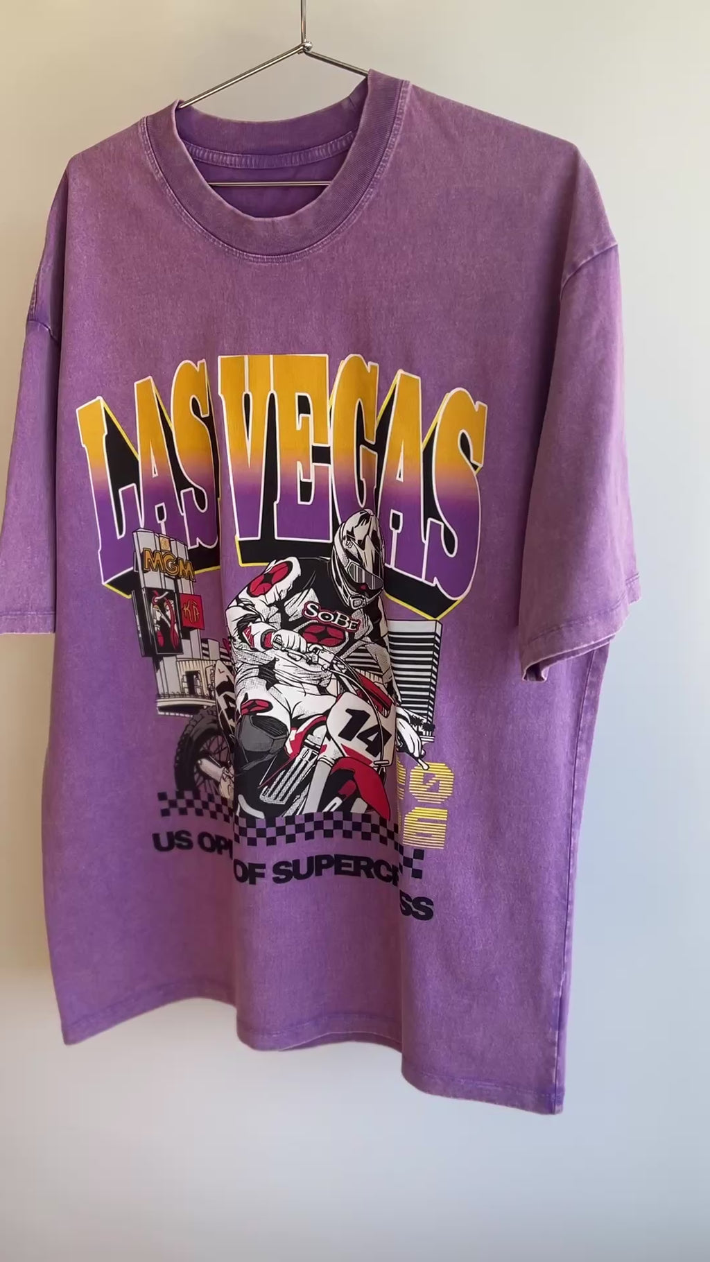 '06 US Open of Supercross- 285 GSM, Oversized, Washed