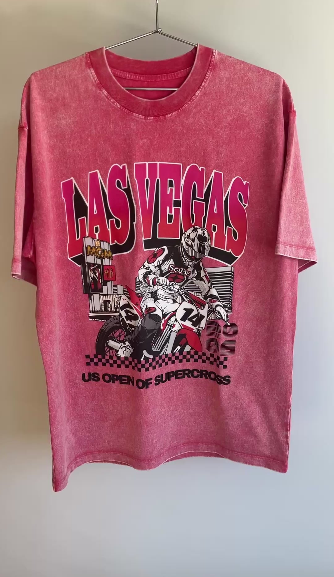 '06 US Open of Supercross- 285 GSM, Oversized, Washed