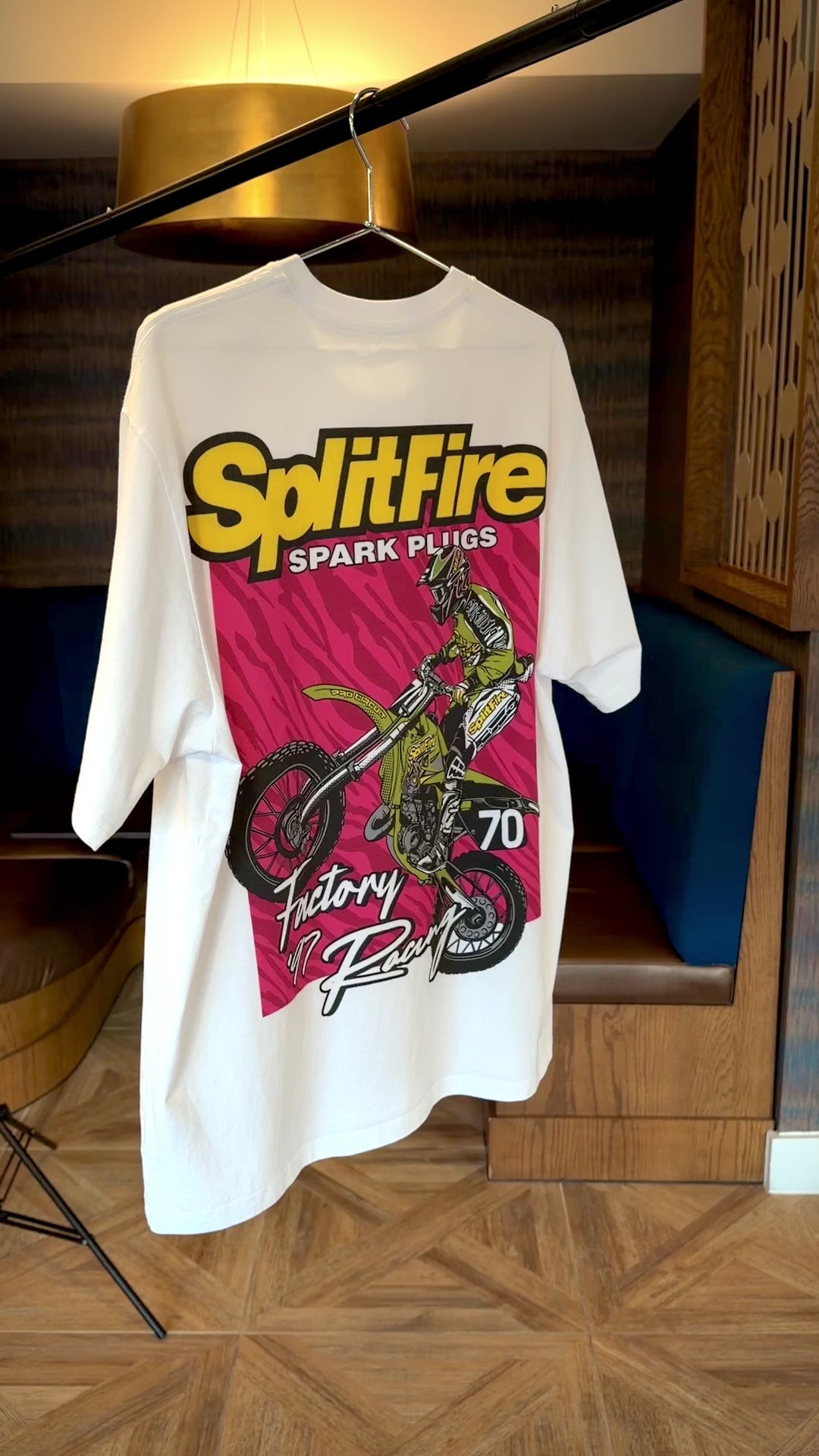 Ricky Carmichael vintage style kawasaki racing shirt