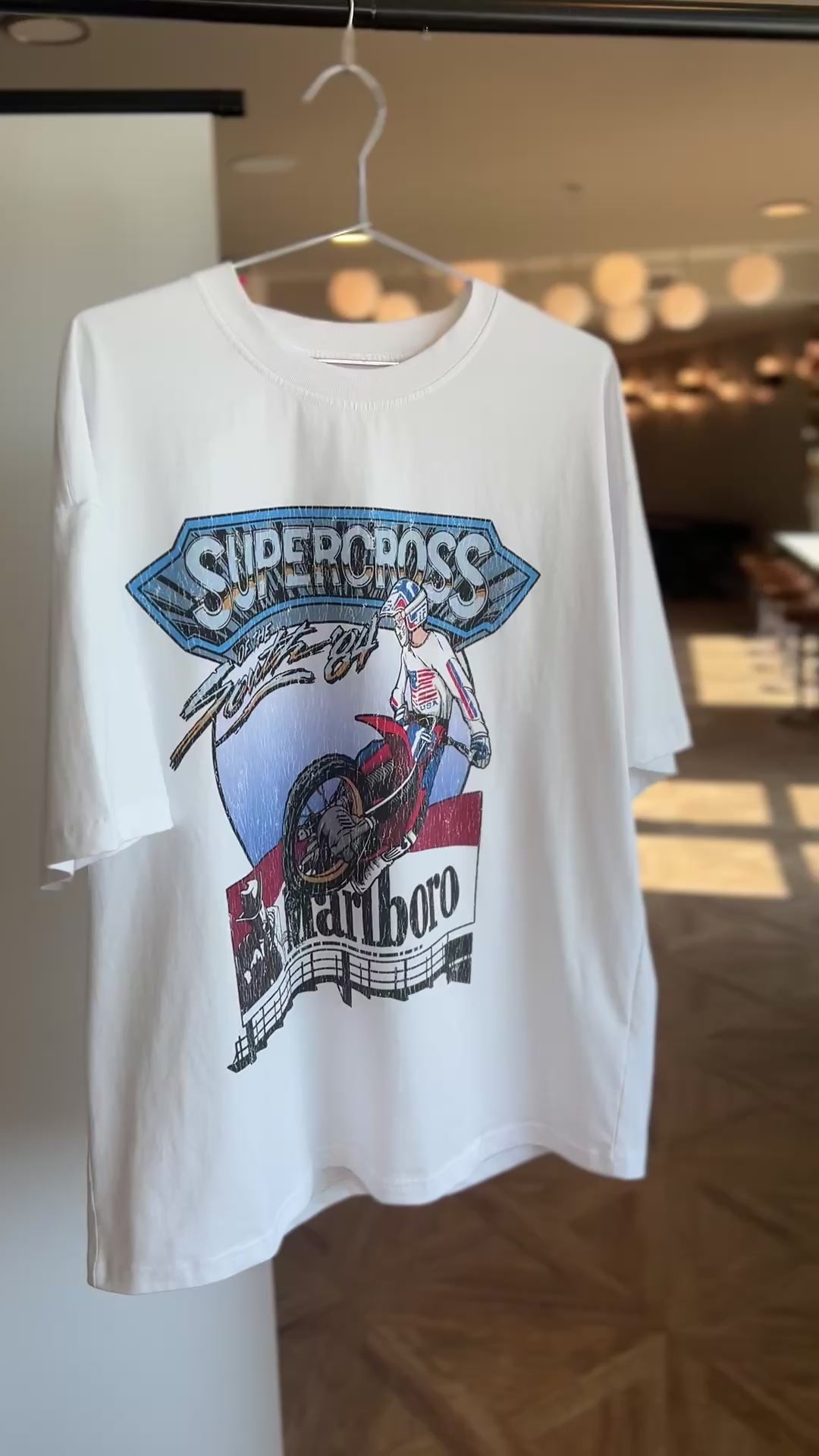 '84 Supercross of the South - 195 GSM, Loose-Fit