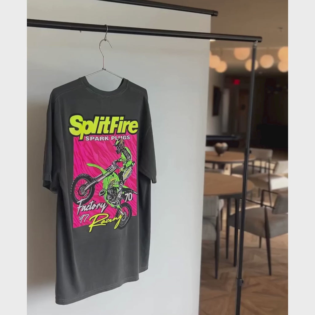 '97 Splitfire Factory Racing Shirt- 220 GSM, Screen Printed