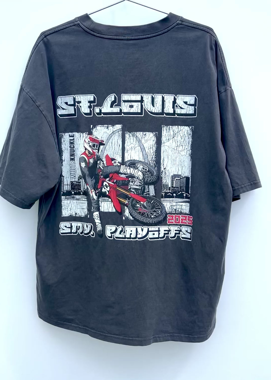 '25 SMX Playoffs St. Louis - 285 GSM, Oversized, Washed