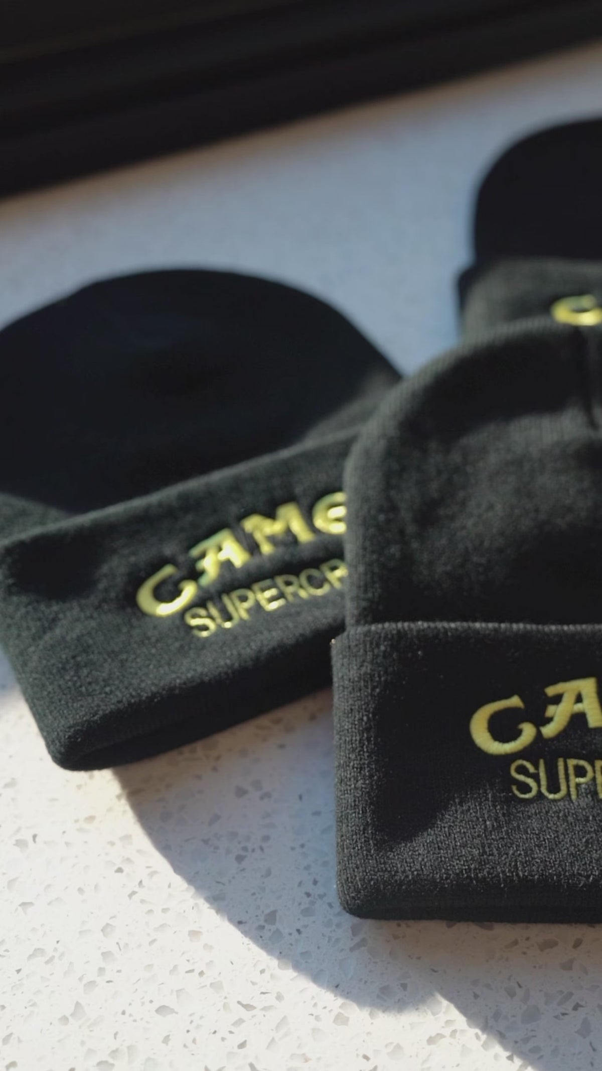 Camel Supercross racing beanies