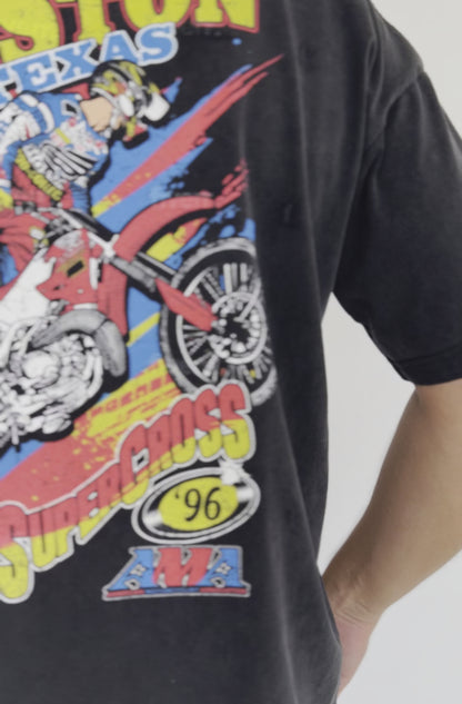 Returns - '96 Houston Supercross Shirt with Jeremy McGrath