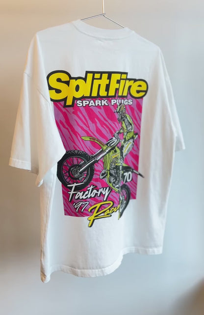 '97 Splitfire Factory Racing Shirt- 240 GSM, Loose-Fit