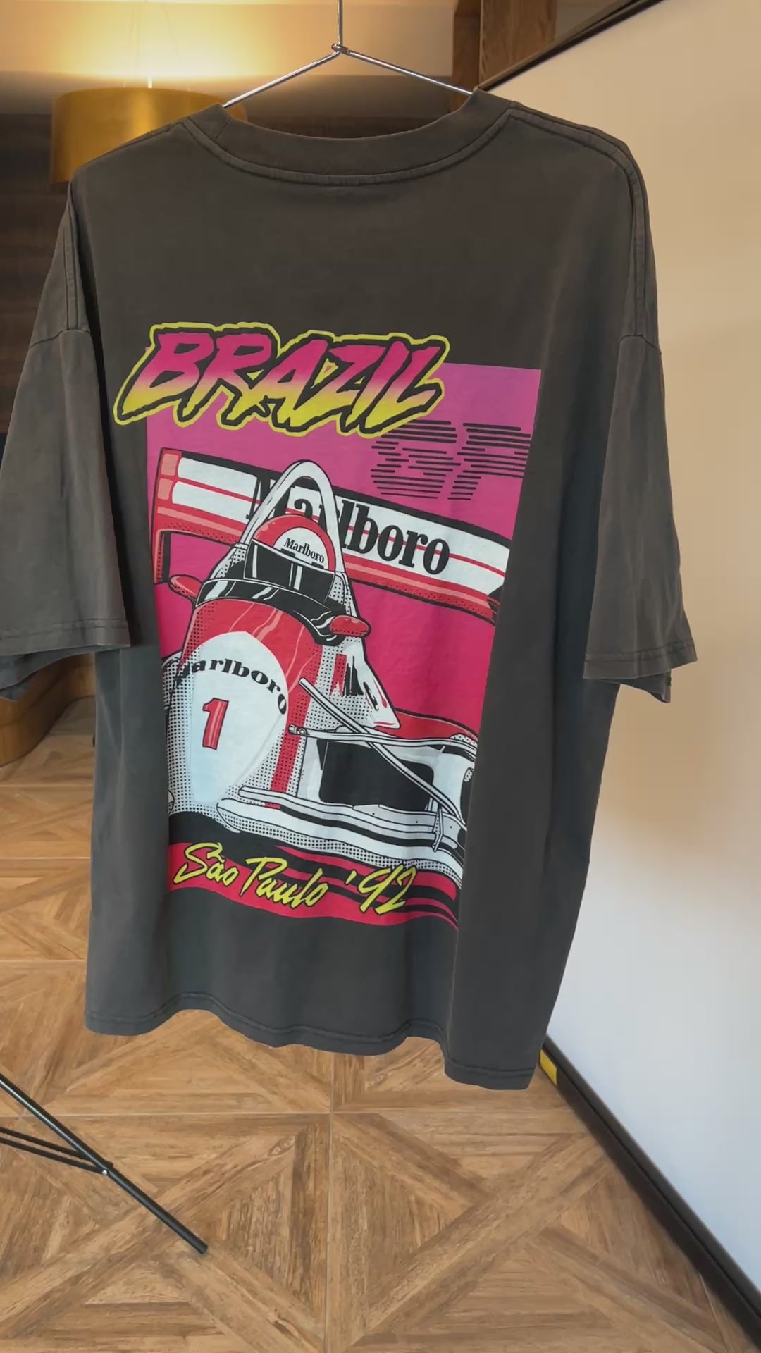 Marlboro Brazil F1 shirt in vintage style