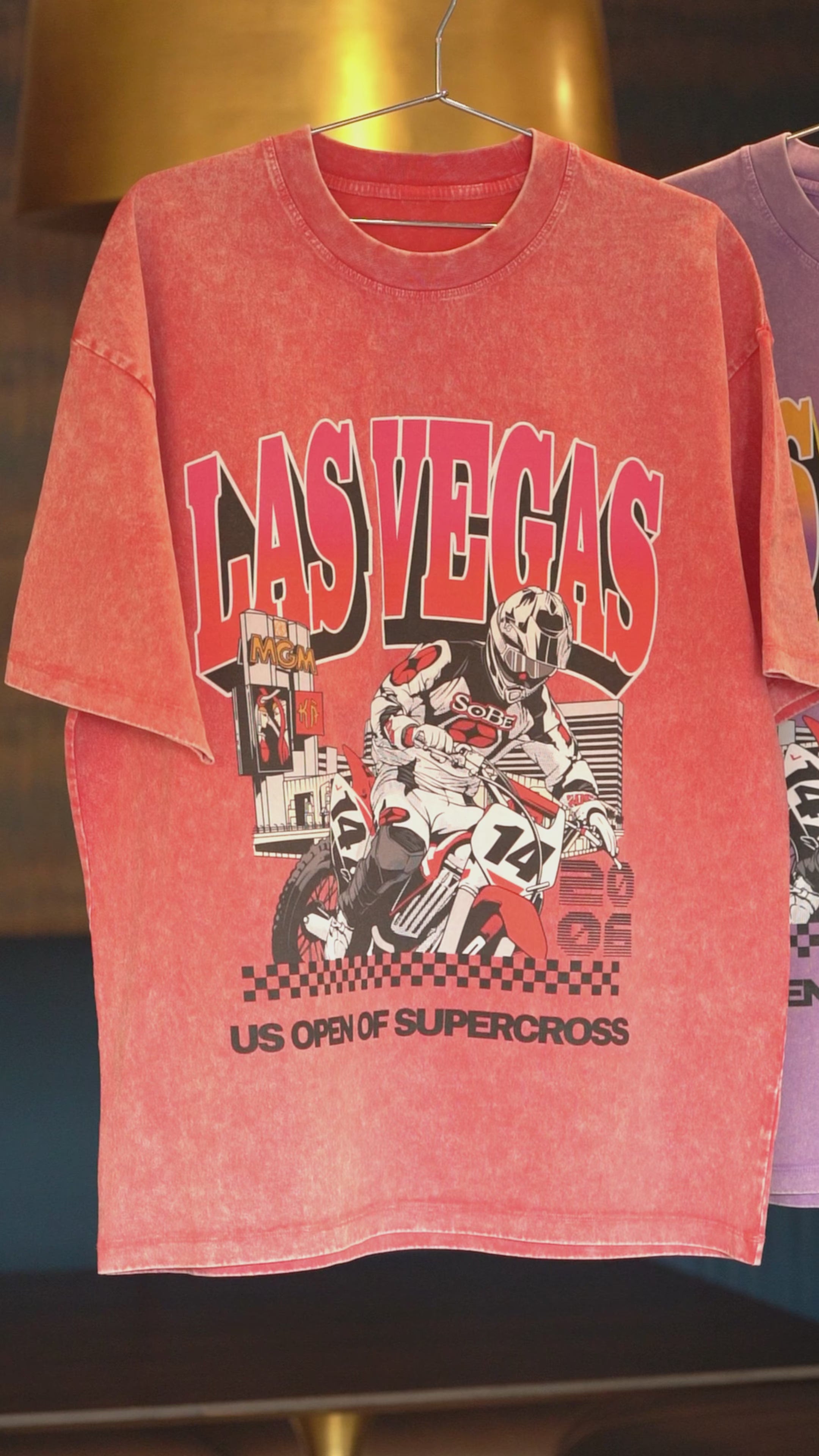 '06 US Open of Supercross- 285 GSM, Oversized, Washed