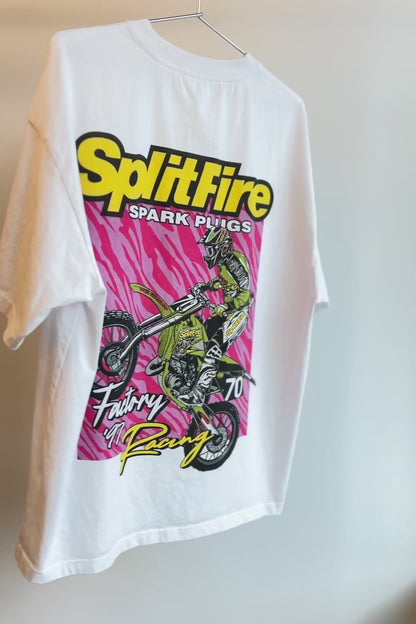 '97 Splitfire Factory Racing Shirt- 195 GSM, Loose-Fit