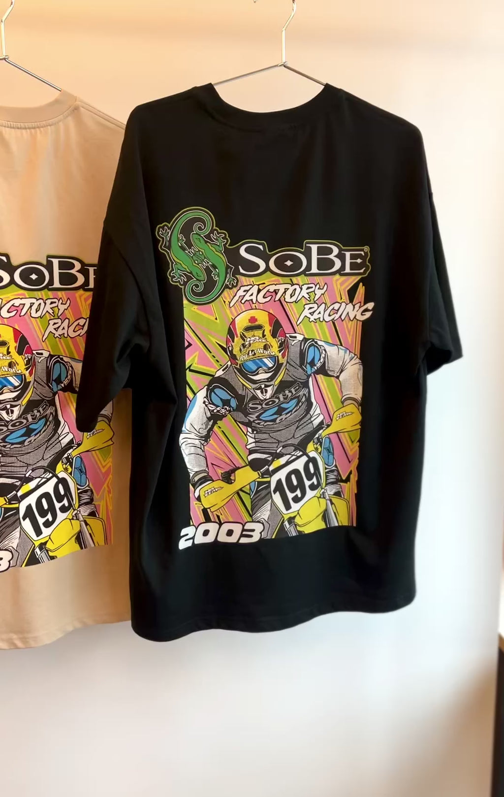 '03 SOBE Factory Racing Shirt - 240 GSM, Loose-Fit