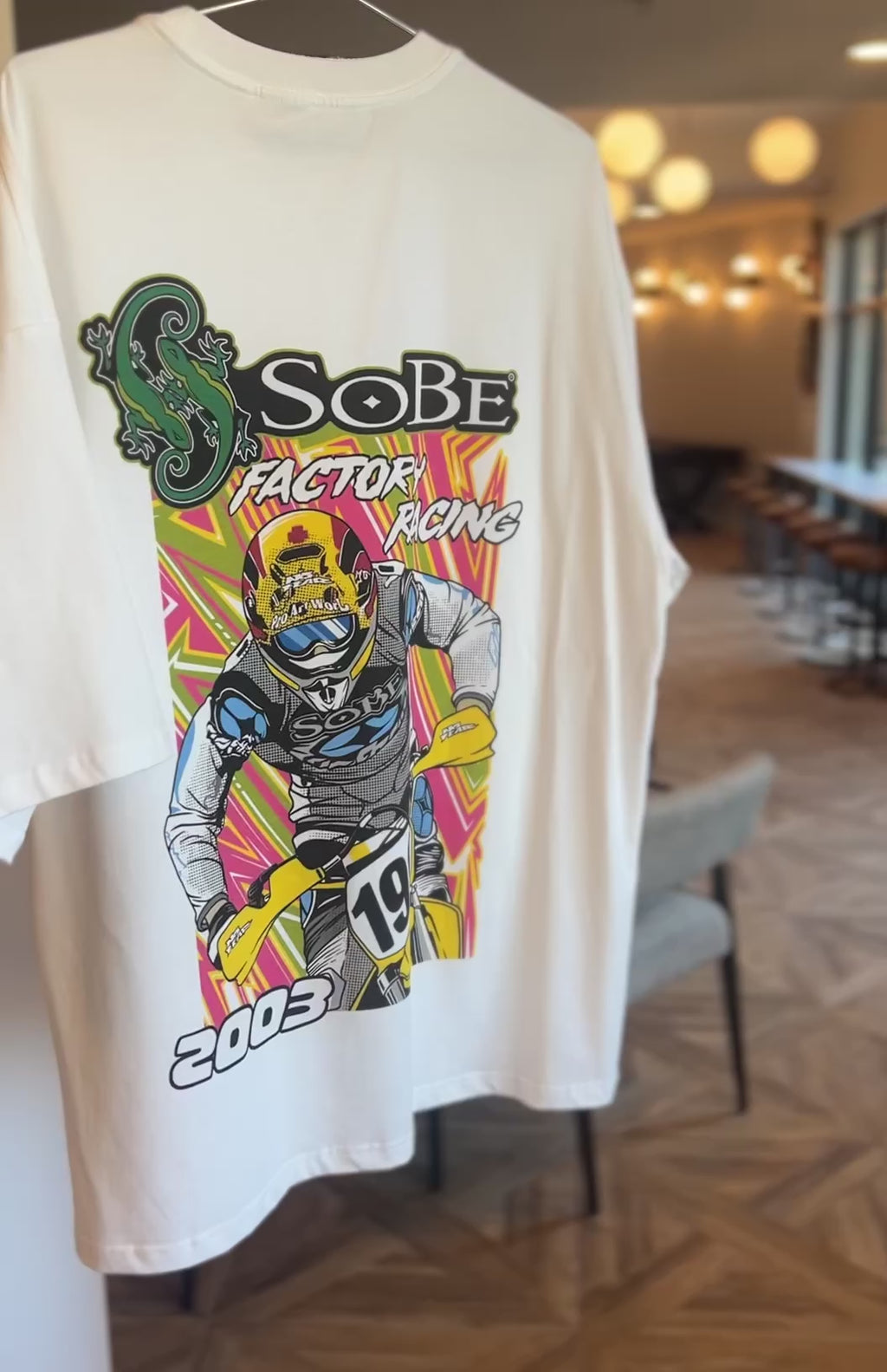 '03 SOBE Factory Racing Shirt - 240 GSM, Loose-Fit