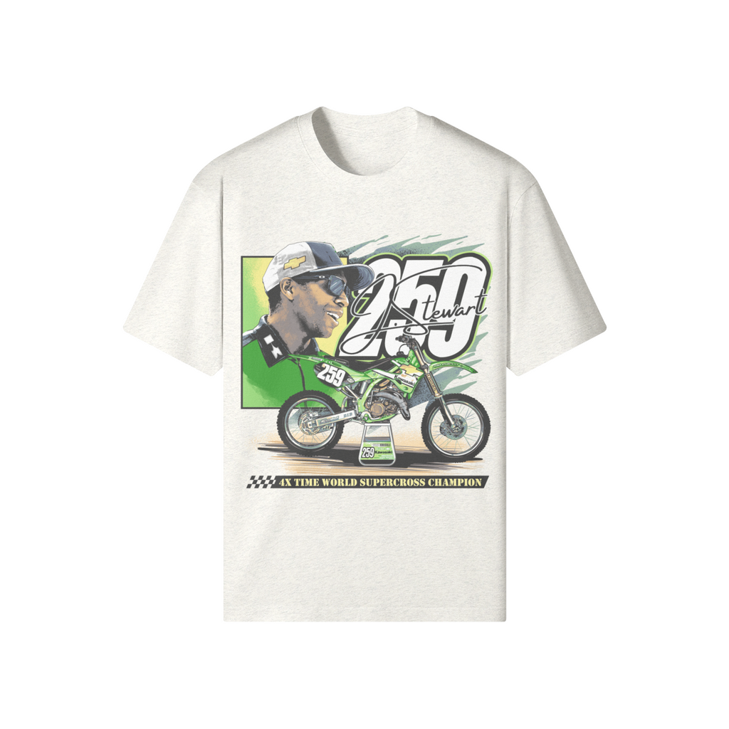 James Stewart Supercross racing championship shirt.